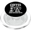 Funny German Shorthaired Pointer And Cof Caffè E Puntatore Tedesco A Capelli Corti PopSockets PopGrip per MagSafe