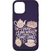 Thrift Store Findin Custodia per iPhone 12/12 Pro Libri da tè vintage Lover Long Walks del negozio dell'usato
