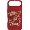 Festive Cattle Dogs Custodia per iPhone Air Missione di paracadute natalizio con cane da bestiame australiano