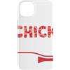 This Chick Loves Wine Glass Bottle Wine Custodia per iPhone 14 Plus Questo pulcino ama il vino | Bottiglia di vetro di vino |