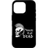 Skull Subculture Aesthetic Mohawk Biker Custodia per iPhone 16 Pro Anarchy Is Not Dead Punk Punker Rocker Heavy Metal Satanico