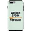 GEN X WE CAN READ CURSIVE Funny Generati Custodia per iPhone 7 Plus/8 Plus CUCCHIAIO IN LEGNO SOPRAVVIVENZA Divertente Gen X Boomer Memes