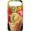 Verspieltes Sommer-Design Custodia per iPhone Air Bicchiere per gelato colorato con frutta