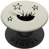 Funny Cockroach Roach Palmetto Bug Y2K 9 Y2K 90s Bumbling Roach completamente capovolto sotto le stelle PopSockets PopGrip Adesivo