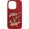 Festive Basset Hounds Custodia per iPhone 14 Pro Basset Hound Dog Vintage Christmas Paracadute Flight