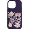 Thrift Store Findin Custodia per iPhone 15 Pro Max Libri da tè vintage Lover Long Walks del negozio dell'usato