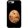 Libellula Natura Artista Pirografia Rega Custodia per iPhone 7 Plus/8 Plus Libellula Stagno Pirografia Arte Natura Legno