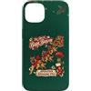 Festive Malinois Dogs Custodia per iPhone 13 Missione del paracadute vintage di Natale del cane Malinois belga