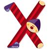 JANOD 04565, 3 anni/anno, Legno, Beige, Rosso, Viola