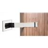 Caratec Flex CFA102L Supporto TV per camper, estraibile lateralmente in alluminio