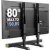 Selius Supporto universale per televisori LCD e LED da 24 a 80 pollici, con altezza regolabile