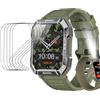 Renwox 5pcs pellicola idrogel per Blackcview W60 (2.01) | Orologio intelligente Flessibile HD Clear Pellicola Protettiva Schermo TPU Ultra Sottile, Touch Sensibile, Senza bolle