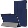 YUNKEPBCBM Custodia compatibile con Microsoft Surface Go 3 2 1 Go2 2021 in pelle PU con supporto pieghevole Per tablet(Dark Blue)