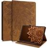 CXTCASE Custodia per iPad 9,7 pollici 2018/2017 (iPad 6a/5a generazione) | Custodia protettiva per iPad Air 2/Air 1, ultra sottile, con funzione leggio, in pelle sintetica