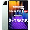 Xiaomi Pad 7 Pro Tablet, 11,2 pollici, 8 + 256 GB, display 3,2 K 144 Hz, Snapdragon 8s Gen 3, batteria 8850 mAh, HyperAI, altoparlante quad, esperienza desktop senza soluzione di continuità, verde