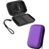 Powfix Custodia per WD 5 TB My Passport Custodia Rigida Antiurto EVA per Disco Rigido Esterno 2.5 Pollici Borsa da Trasporto per Viaggi e Ufficio Viola