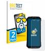 brotect Pellicola Protettiva per Doogee S100 | 2 Pezzi Opaca Protezione Schermo Made in Germany Anti-Riflesso Anti-Impronte Proteggi Schermo