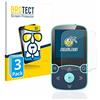 brotect Pellicola Vetro per AGPtek A65X MP3 Player with clip | 3 Pezzi Chiara Protezione Schermo Made in Germany Durezza 9H Anti-Graffio Glass Screen Protector