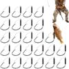 Jvjggag Testine Piombate Antialga Jig in Acciaio al Carbonio per Attrezzatura da | Ami Wacky Worm Super Forti Per Pescatori E Appassionati Di Pesca In Acque Dolci Lago Fiume Torrente Bacino Stagno E