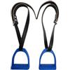 Baoblaze Set di Staffe da Equitazione con Staffili in Pelle Regolabili per Sella Allenamento Salto