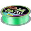 DEARBAG Lenza da pesca intrecciata a 8 strati in PE, 0,16 mm, ad alta resistenza | Lenza da pesca ad alta resistenza ai nodi e alta sensibilità, lenza a bassa elasticità per luccioperca, luccio e persico
