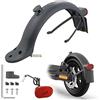 Baisirui Parafango Posteriore Monopattino Elettrico, Parafanghi Electric Scooter per Xiaomi Mi M365 1S Essential PRO 2 Monopattino Ruote Accessori (Nero)