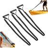 Generic 2 cinghie per kayak stand up assist, cinghia per canoa con manico | Cinghia antiscivolo regolabile per il trasporto di kayak, corda da tirare per barca, aiuto per trascinare gli accessori per