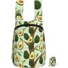 panverix Zaino pieghevole da viaggio da 16 litri, Albero Di Avocado Cartoon | Zaino pieghevole da 7 x 10 cm per una facile conservazione, capacità di carico di 10 kg, per escursioni, shopping