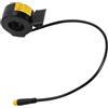 FOLODA Pollice Manubrio Acceleratore 130X per Bici Elettriche Scooter | Leva di ricambio connettore WP, cavo da 11, alloggiamento in ABS