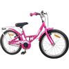 KPOUTRFG Bicicletta da 18 pollici, telaio in acciaio, viola