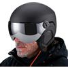 Lumibjnvs Caschi Da Sci Uomo Traspirante Caldo Traspirante Caldo Cappello | Casco Protettivo Da Sci Da Neve All'Aperto Occhiali Antiurto Per Uomo Donna Giovani Adulti Sciatori Snowboa