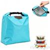 Generic Piccola borsa termica pieghevole con cerniera, borsa termica per picnic e viaggi