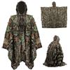 AZIDWERYQ Abito a Foglia, Mantello Mimetico Termico Ghillie Suit, Foglia 3D per la Caccia al Tacchino Abiti da Caccia Leggeri per Il tiro Osservare la Fauna Selvatica Uso Quotidiano all'aperto