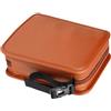 Generic Borsa per accessori da golf in pelle PU - Borsa organizer per oggetti di | Custodia compatta in pelle PU per attrezzi da golf (22 x 16 x 5,5 cm, 192 g) con cinghie elastiche divisorie
