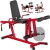 SPORTNOW 3 in 1 Panca Regolabile Multifunzione Leg Extension/Leg Curl 300kg | Panca Palestra, Schienale Regolabile, per Inferiore del Corpo Full Body, Per Dischi 50 mm, Allenamento per Palestra Casa