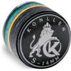 KONLLEN Punta da biliardo arcobaleno con punta trasparente SX/SS/S/M/MH/H 11 mm/14 mm punta da biliardo 9 strati di pelle di maiale, accessorio per testa di stecca 1 pezzo (14 mm-S-nero)