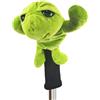 Generisch Copri mazze da golf in peluche, zoo, divertente, carino, driver e | Custodia protettiva per mazze da golf per driver in legno da fairway, da uomo, donna e bambino, divertente, simpatica