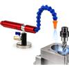 XNXYSMKJ Vortex - Raffreddatore d'aria a tubo per raffreddamento industriale a secco, pistola pneumatica di raffreddamento ad aria fredda a secco, base magnetica e tubo flessibile a 360°, temperatura