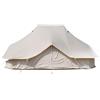 YShiuoL Tenda a Campana Tipo Tela pesante a doppia asta 6x4 m | Campeggio all'aperto con tenda Bell, campeggio in yurta mongola