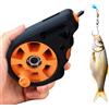 lisutupode Mulinello da pesca senza canna 3D piccolo riutilizzabile ergonomico | Escursionismo Pesce Mulinelli Attrezzatura da Pesca per Outdoor Campeggio Spiaggia Lago Fiume Kayak Barca Pescatore di Acqua