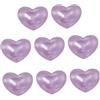 Generic Smorzatori a forma di cuore da tennis in un 8 pezzi | Decorazione per letto con corde perlescenti, progettata per aiutare a smorzare la corda della racchetta