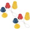 Oxxggkao 2 set di tee da golf professionali di diverse altezze | Supporto per palline con diverse altezze per allenamento indoor outdoor, tee da golf con strumento di allenamento