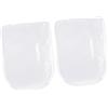 our fave 2 paia di inserti adesivi in gel per scarponi da sci | Comodo cuscino con imbottitura in gel, parastinchi in poliestere traspirante per lesioni sportive