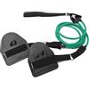 Generic Kids Dry Land Swim Trainer Fascia di resistenza con pagaie, verde | Unisex, allenamento della forza del braccio, attrezzatura per il nuoto, uso su terreni asciutti