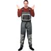 Genérico Pantaloni da pesca con stivali da pesca, stivali da caccia impermeabili Pie | Pantaloni termici caldi 3D ad alta resistenza, calze im