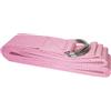 Housoutil Cinghia Yoga a Cerchio Chiuso per Stretching e Riabilitazione Rosa | Poliestere Cotone e Ferro, Portatile e Arrotolabile, per Braccia e Caviglie, Riscaldamento e Spiaggia
