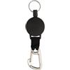 ZMdooreasy Cordino in acciaio 316 con clip anti-smarrimento | Resistente acciaio 316, design anti-smarrimento, sicuro per attacco Bcd, leggero 54 g, sicuro per acqua salata