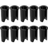 eMagTech 10 riduttori di guida per cavi in plastica per bicicletta, 14 mm, per telai aperti da 4 mm o 5 mm