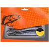 ZMdooreasy Esche galleggianti morbide da pesca 110 mm 15pcs silicone | Design galleggiante da 110 mm, confezione da 15 pezzi, imita esca viva, versatile per basso per triglie persico
