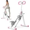 Generic Stepper verticale pieghevole con manubrio regolabile e display LCD per allenamento cardio a casa